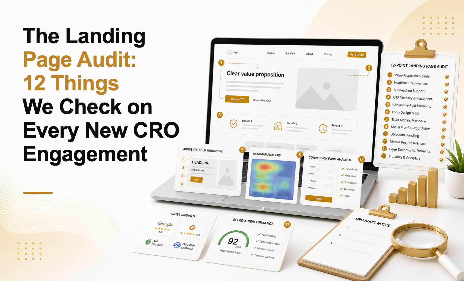 The Landing Page Audit: 12 Things We Check on Every New CRO Engagement